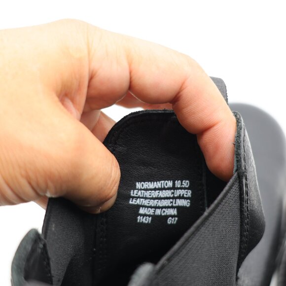 Polo Ralph Lauren Normanton Chelsea Boots Men's 10.5 D Black Leather Pull On - Picture 8 of 8